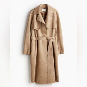 H&M Elegant Tan Trench Coat